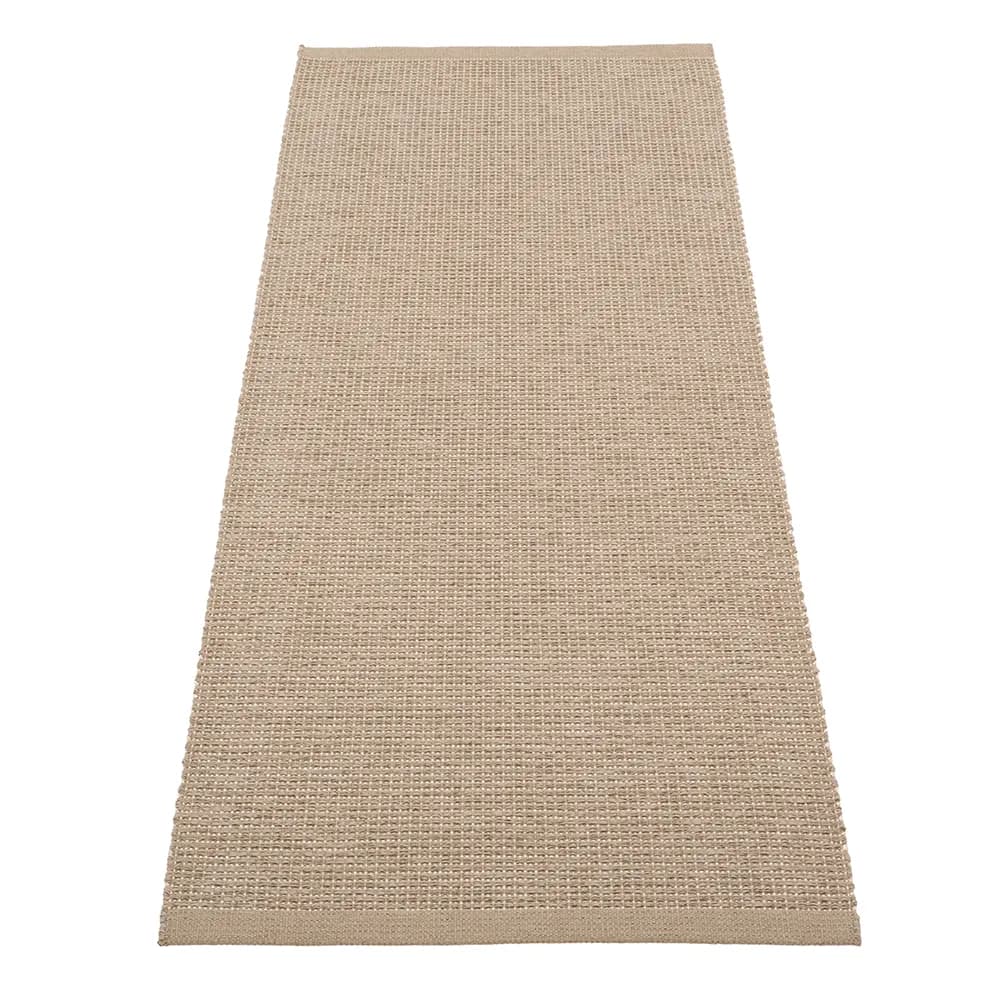 Pappelina, Emm teppe 70 x 180 cm Potato/Beige Metallic