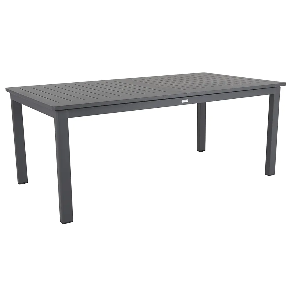 Brafab, Lomma spisebord 100x194-312 cm antrasitt