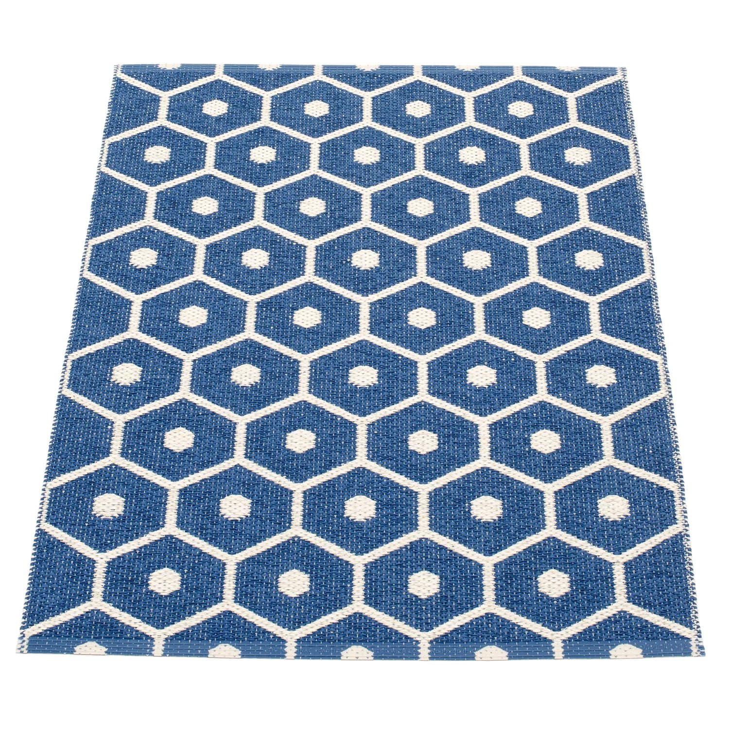 Pappelina, Honey teppe 70x100 cm denim / vanilla