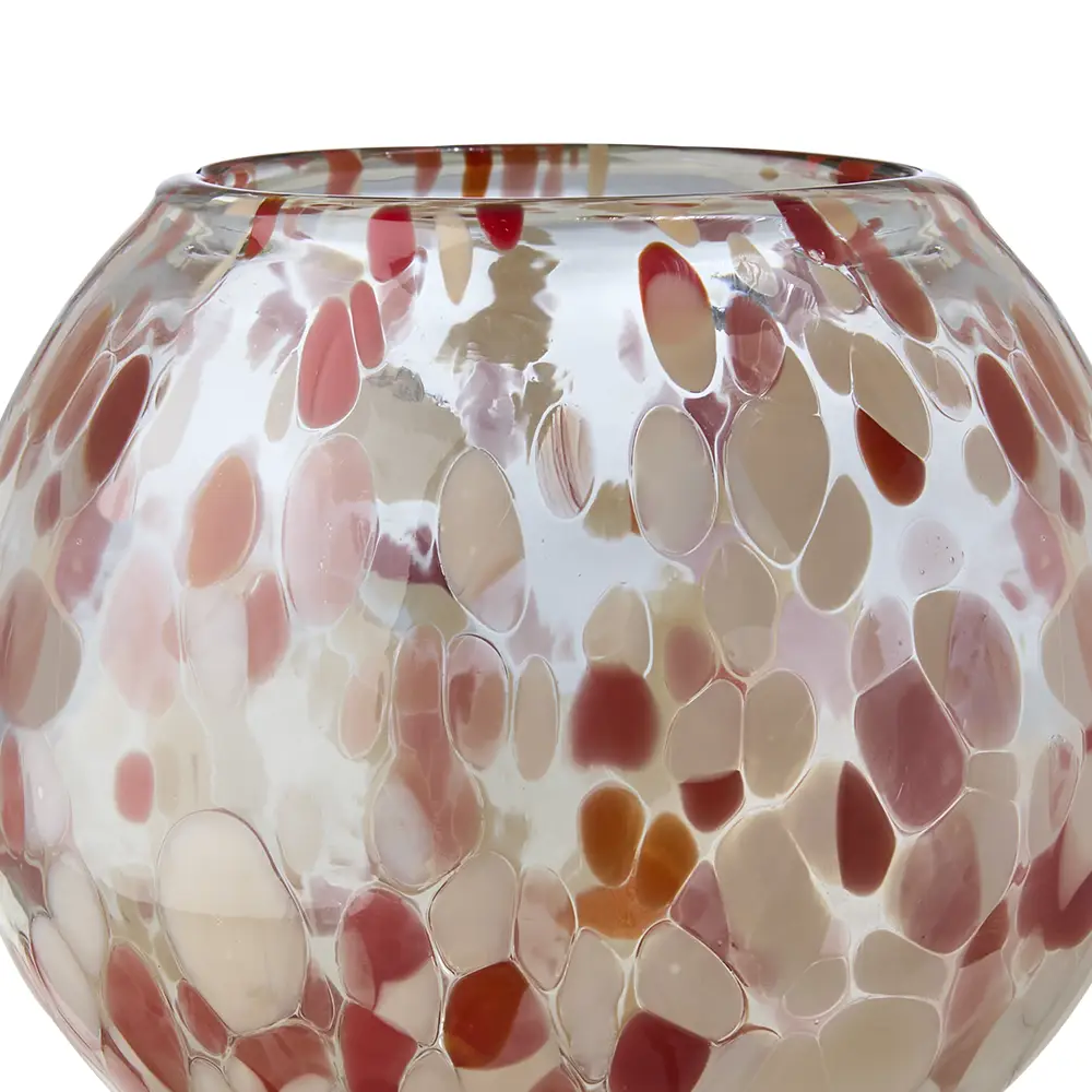 Affari of Sweden, PARTY Telysholder L Rød Ø15xH13 cm