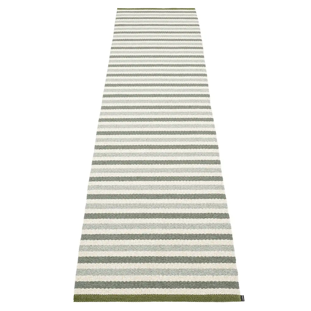 Pappelina, Teo matte 70x300 cm Sage/Army/Vanilla
