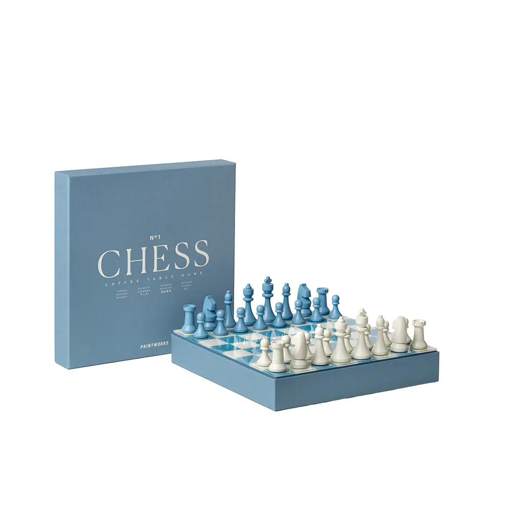 Printworks, Sjakk Classic Dusty Blue