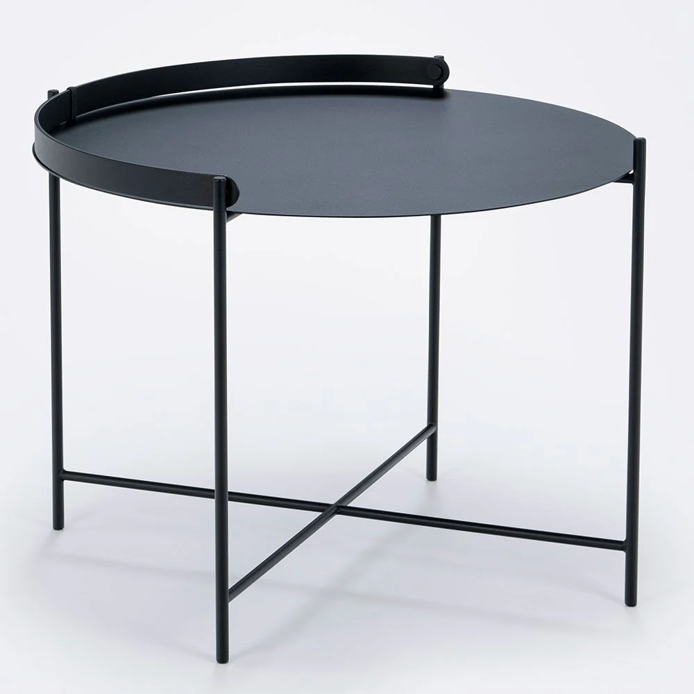 Houe, Edge sidebord 62 cm svart stål