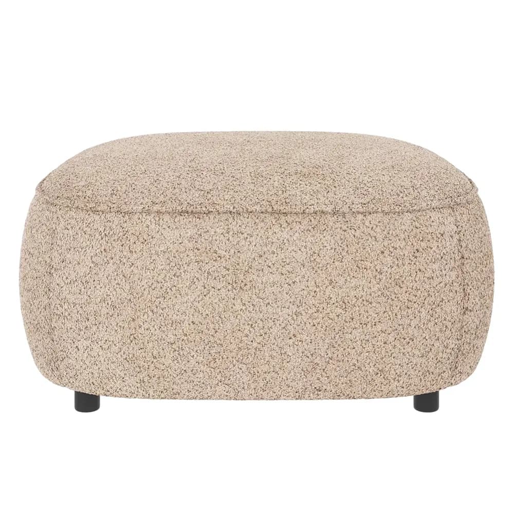 Rowico Home, Norris fotskammel lys beige stoff Anna lys beige