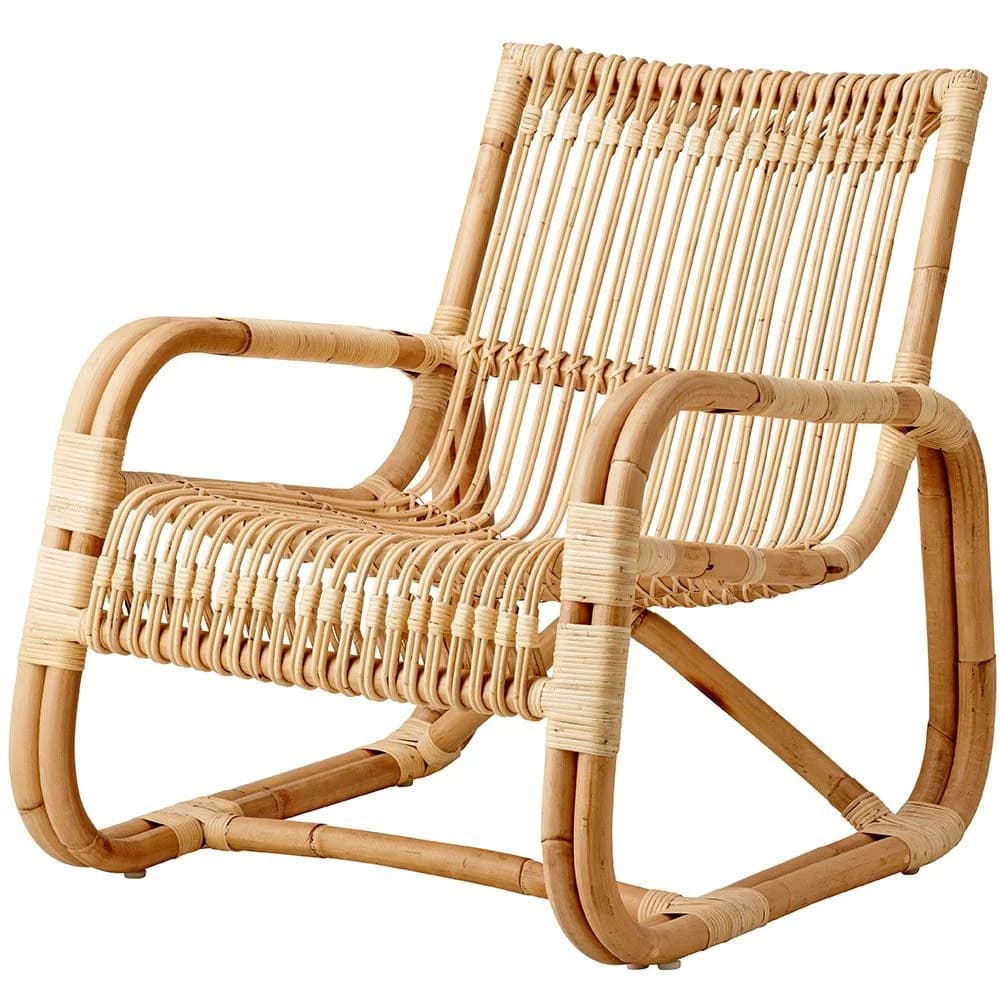 Cane-line, Curve loungestol Naturlig