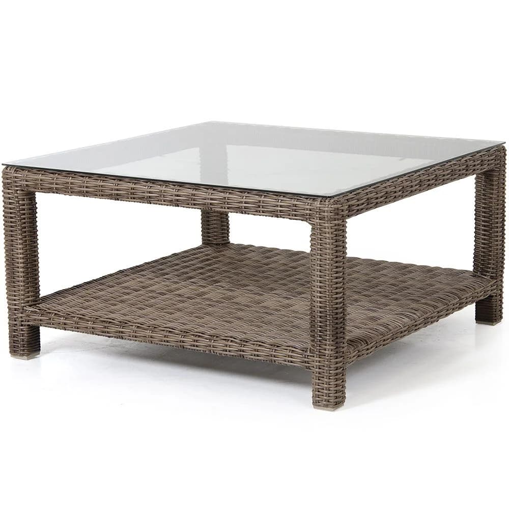 Brafab, Ninja salongbord 90 x 90 cm rustikk kunstrotting