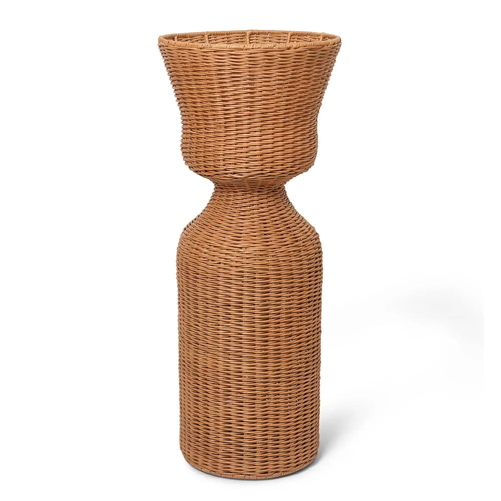 Ferm Living Agnes plantekrukke Naturlig, furu