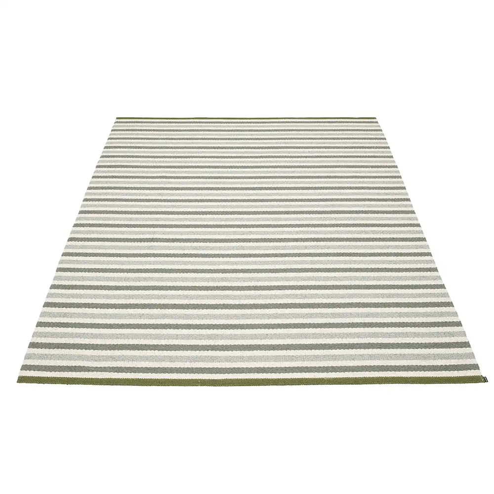 Pappelina, Teo matte 230x320 cm Sage/Army/Vanilla