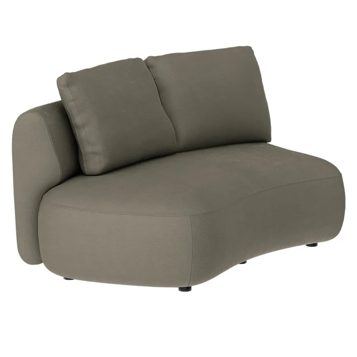 Artwood, Dixon 2-seters seksjon venstre Haze taupe