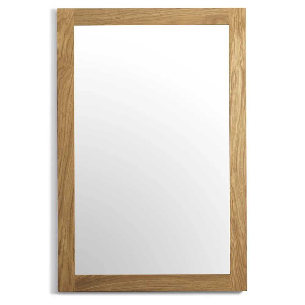 Oscarssons Möbel, Nova Mirror 90x60 cm Lakkert eik
