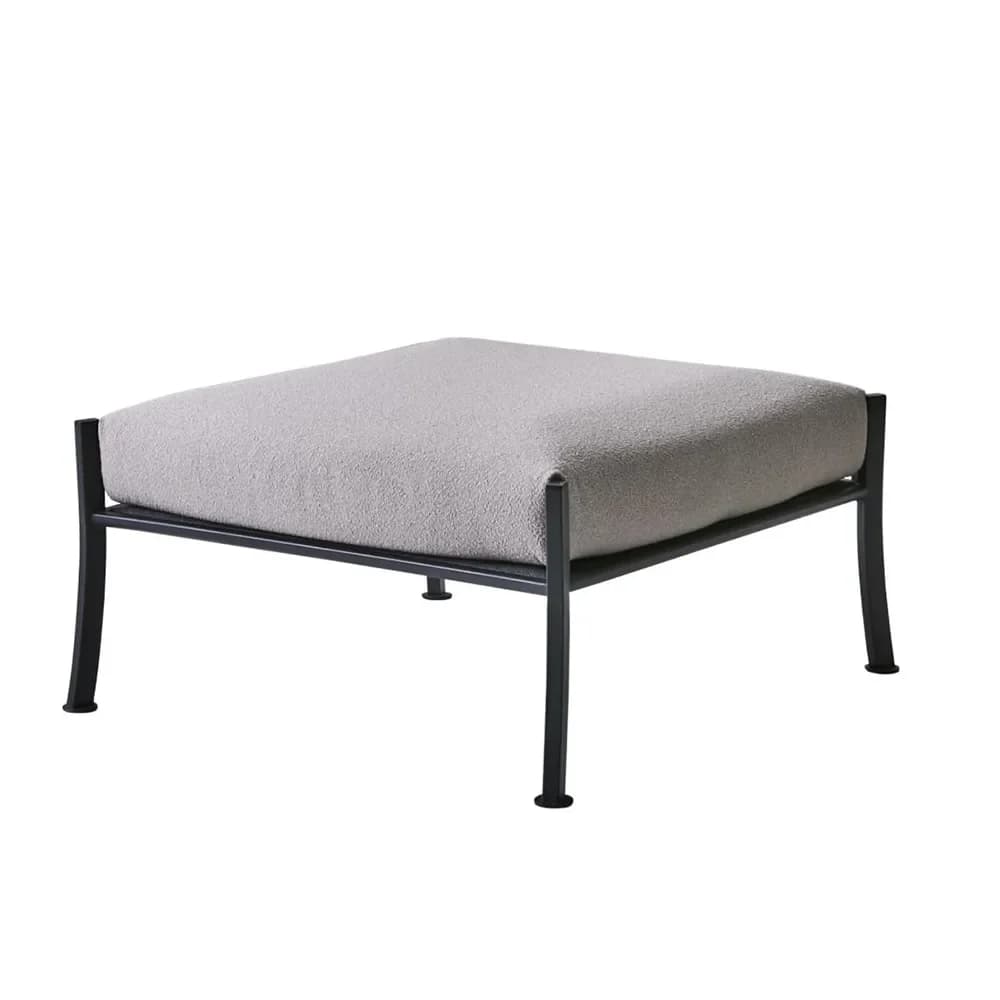 Brafab, DELUX Ottoman - Teddy Beige/Sort