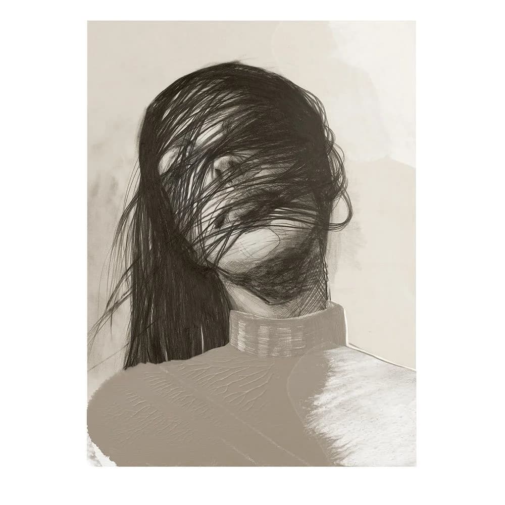 Anna Bülow, Anna Bülow poster Solitude 2 70x100cm