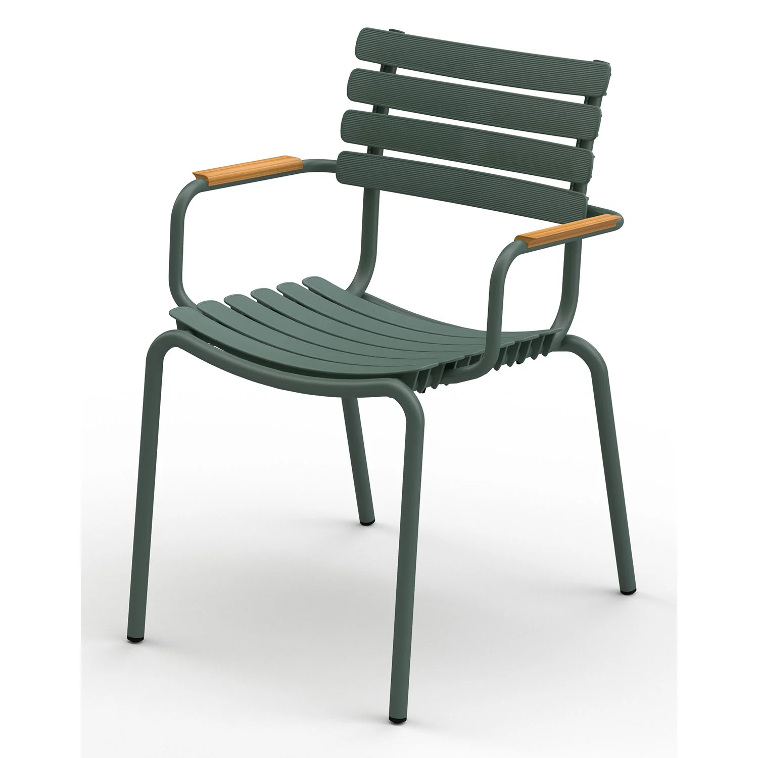 Houe, ReCLIPS spisestol Grønn/Grønn Aluminium-Bamboo
