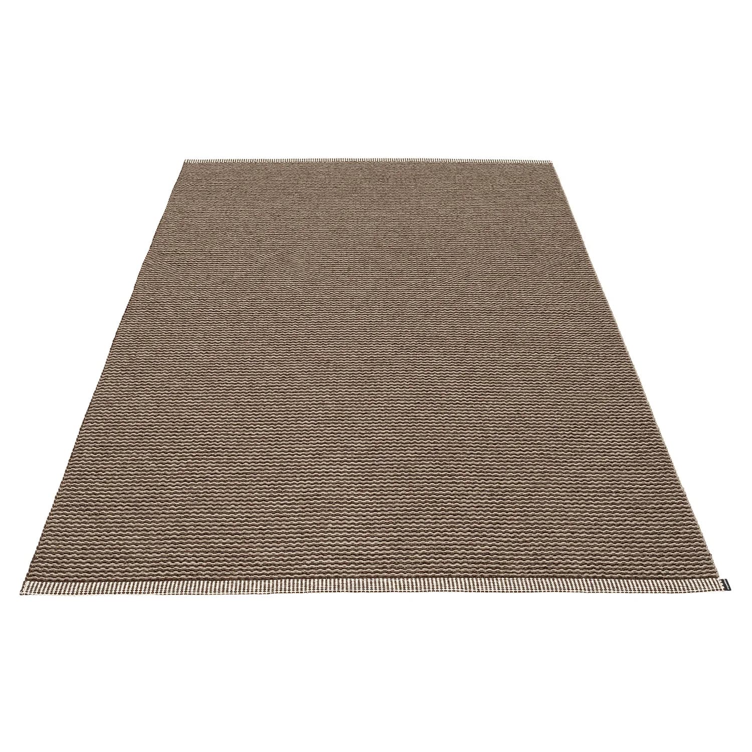 Pappelina, Mono matte 180x300 cm dark brown / dark linen