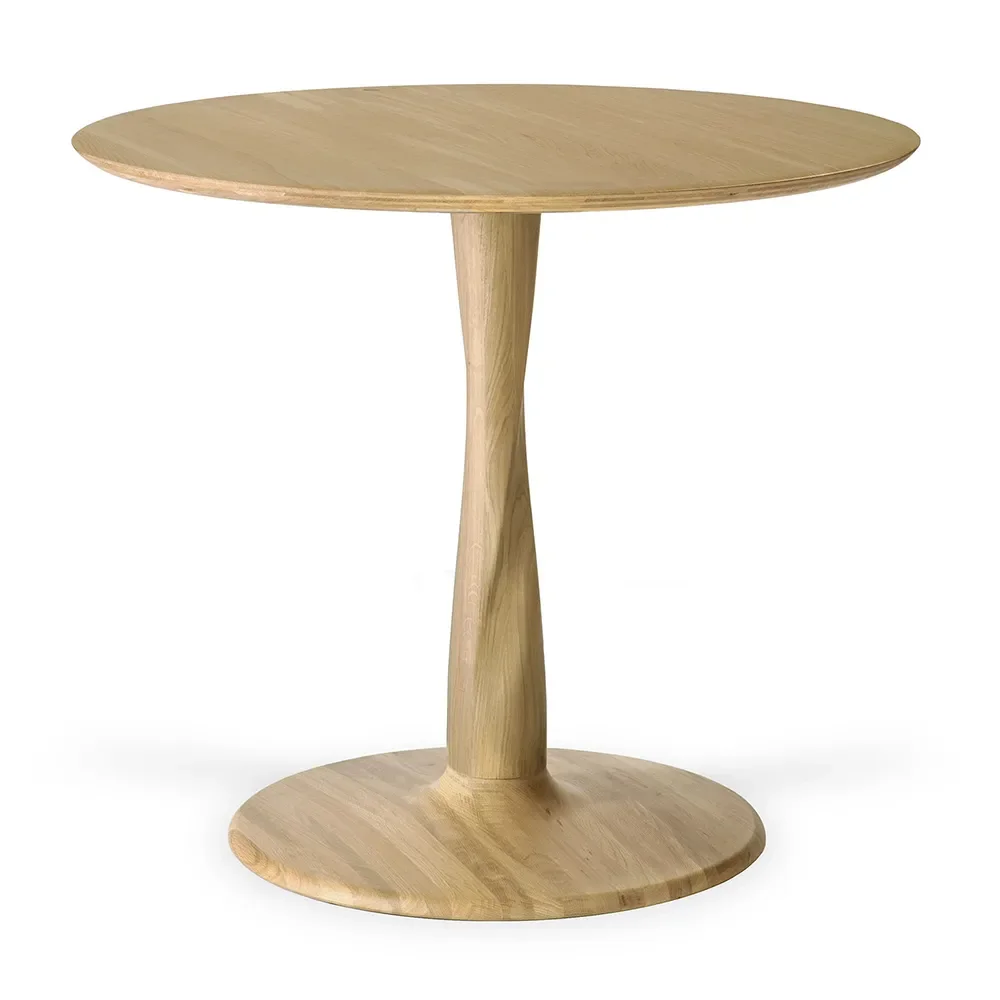 Ethnicraft, Torsion Spisebord Ø90 cm Eik