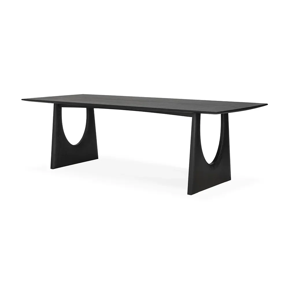 Ethnicraft, Geometric Spisebord 100x250 cm Svart eik