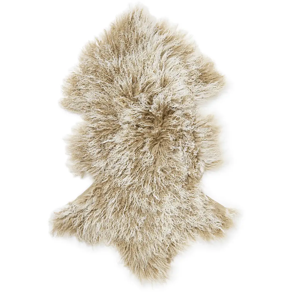 Skinnwille, Shansi Saueskinn 55x95 cm Beige Snowtop