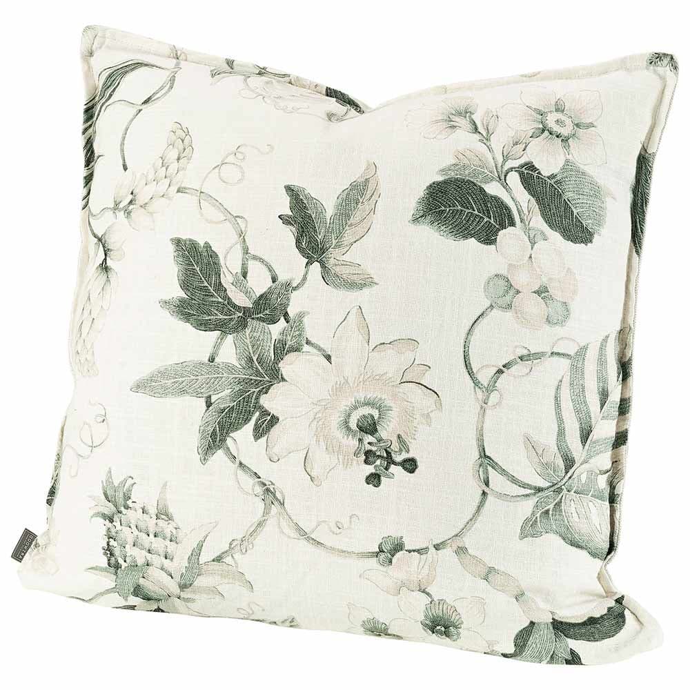 Artwood, Putetrekk Mabelle hvit/grønn 50 X 50 cm Artwood