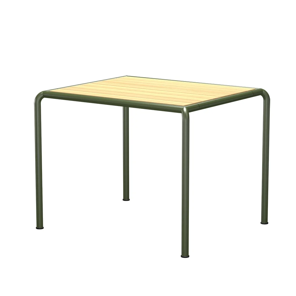Houe, AVANTI Spisebord 83x98 cm furu/olivengrønn