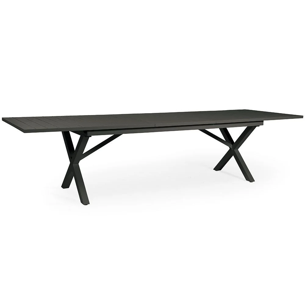 Brafab, Hillmond bord 100 X 240/310 cm svart Brafab