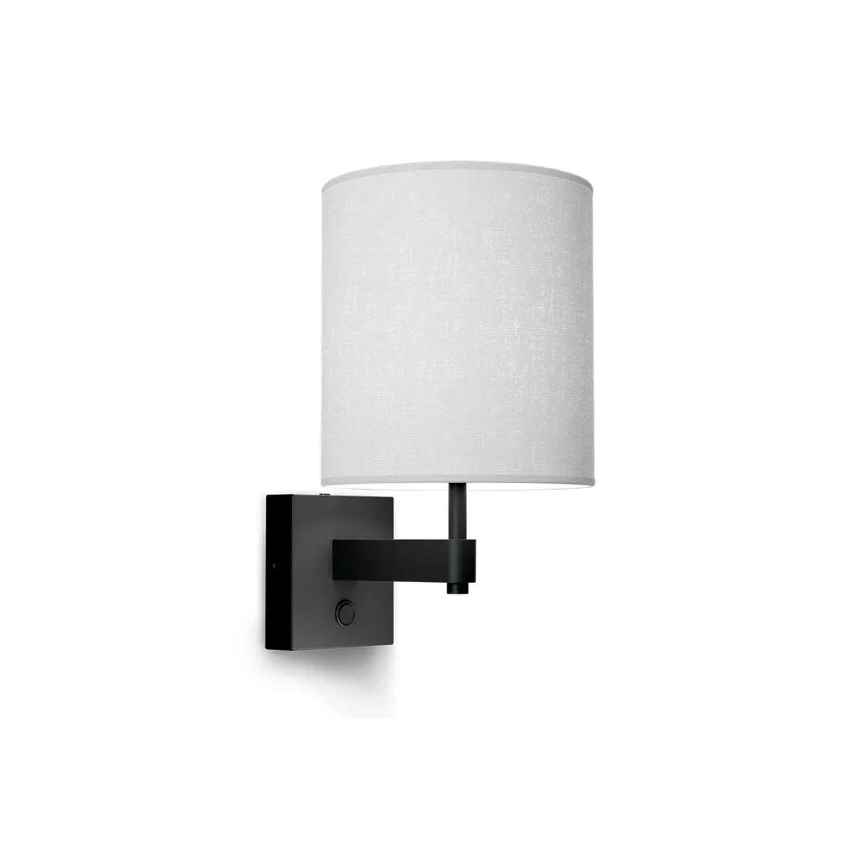 Belid, Dual vegglampe E27 metall svart struktur