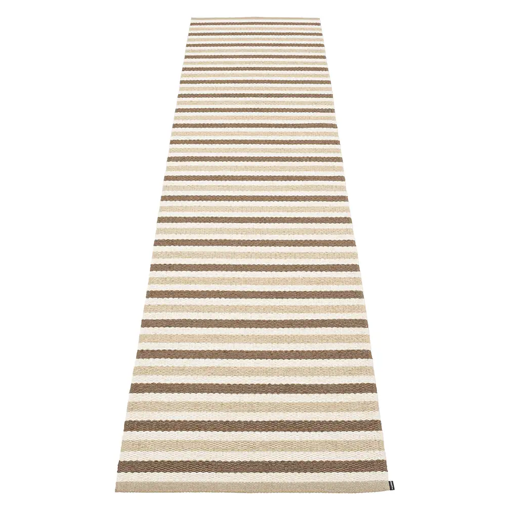 Pappelina, Teo matte 70x300 cm Brown/Beige/Vanilla