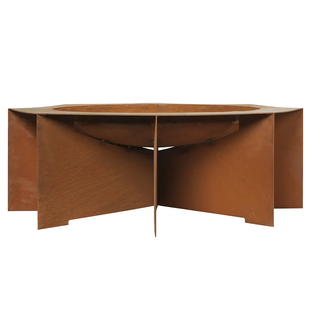 Ferm Living Otto fire pit peis Rust, Ø85,5x29 cm