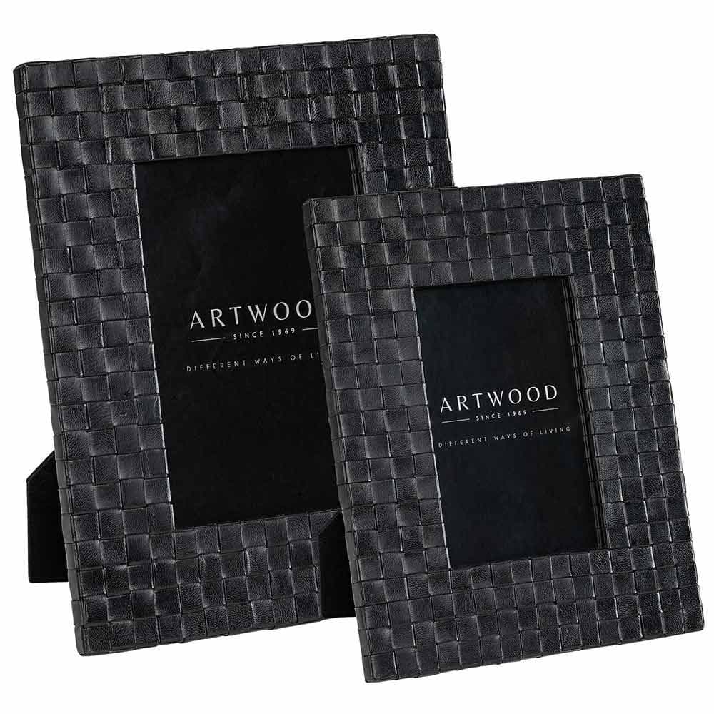 Artwood, Bilderammer Fuego svart skinn Artwood