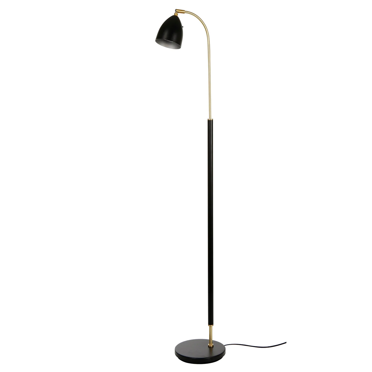 Belid, Deluxe gulvlampe svart/messing Mr16 inkl. lyskilde