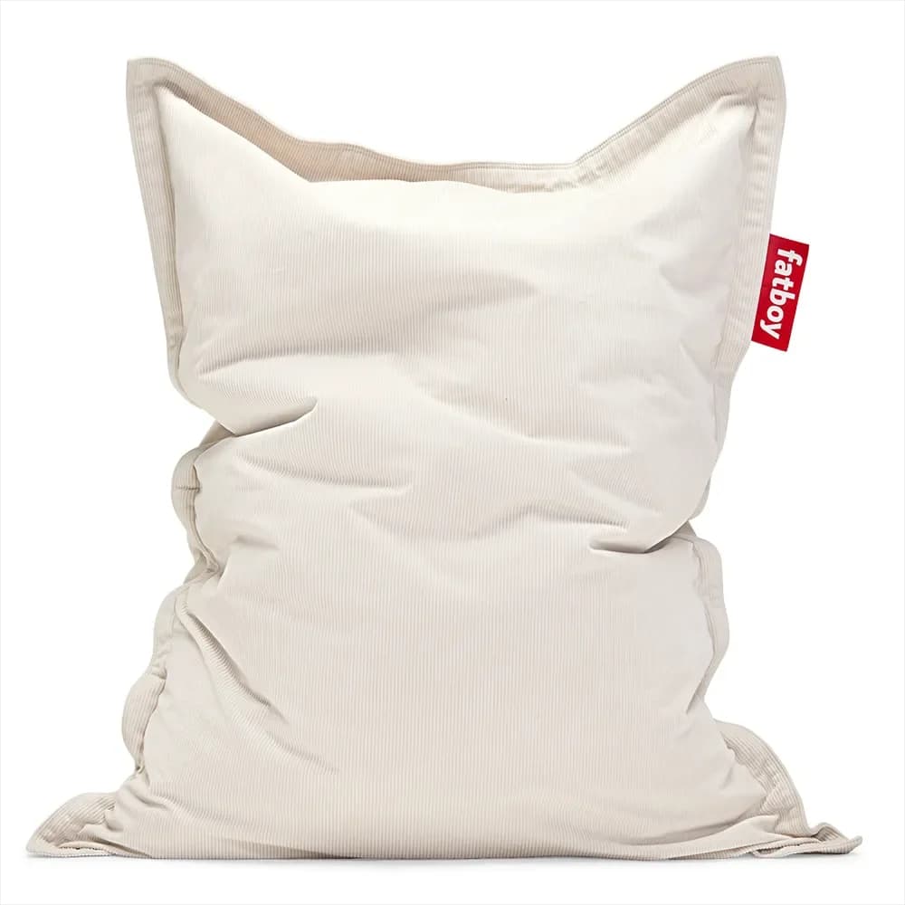 Fatboy, Recycled original slim Sekkestol cord cream