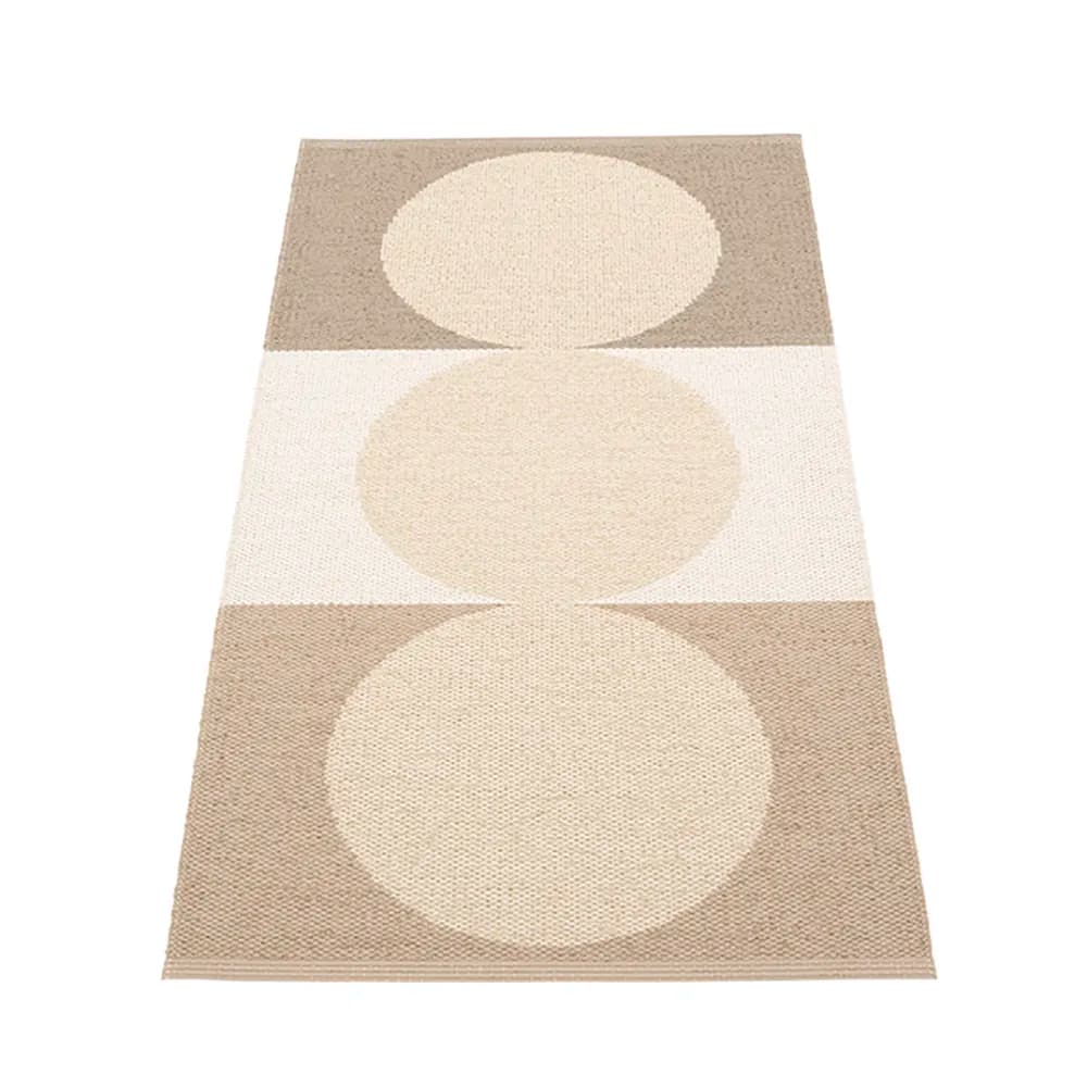 Pappelina, Otto Grain / Background Cream teppe 70 x 140 cm