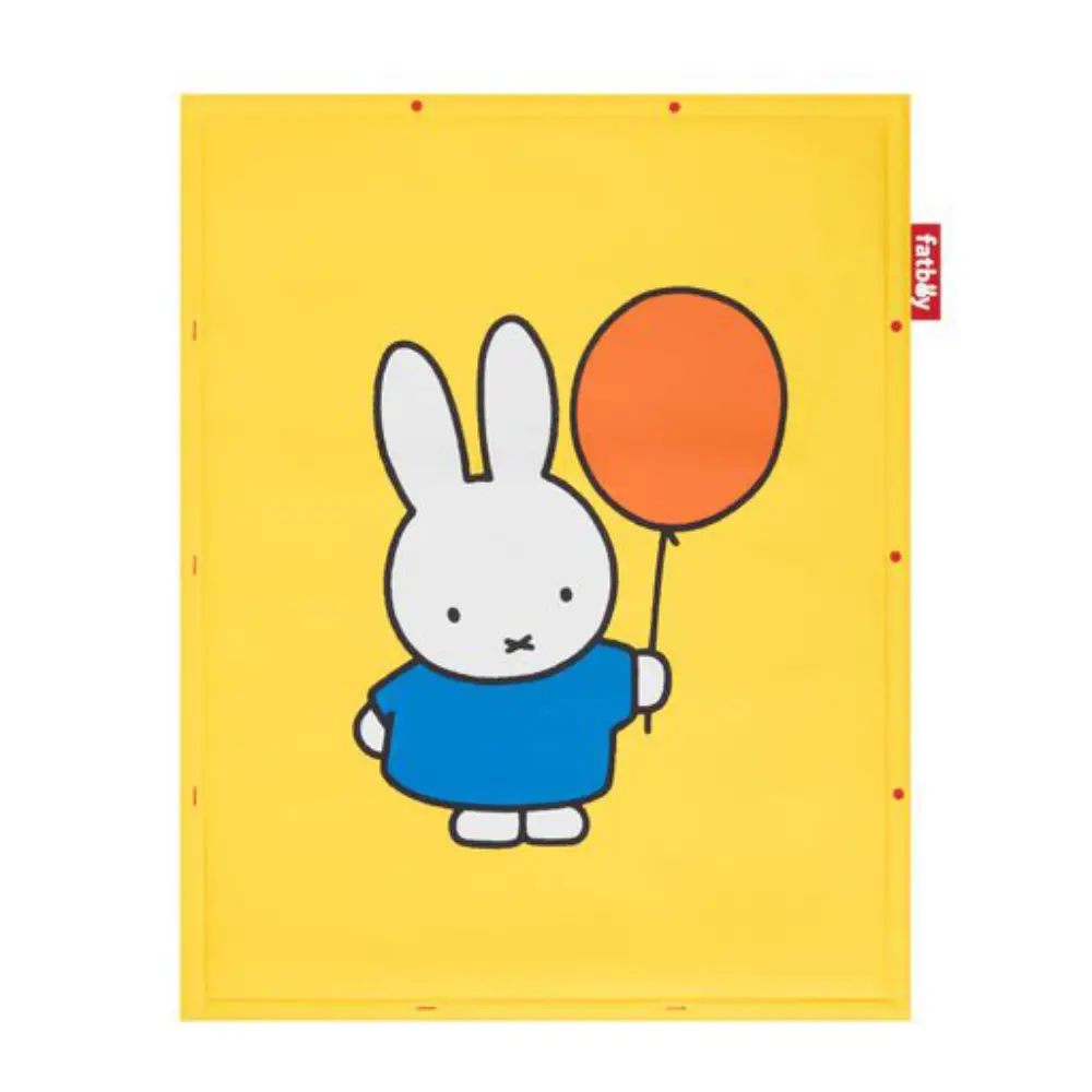 Fatboy, flying carpet x Miffy lekematte 180x140 cm yellow