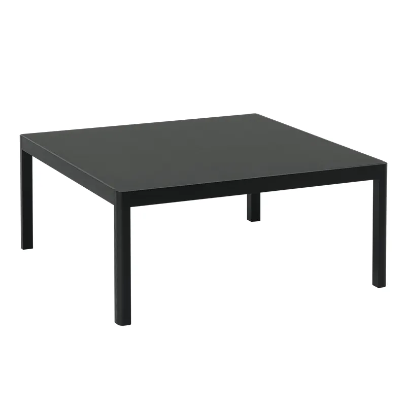 Muuto, Workshop sofabord 86 x 86 cm - Black Linoleum