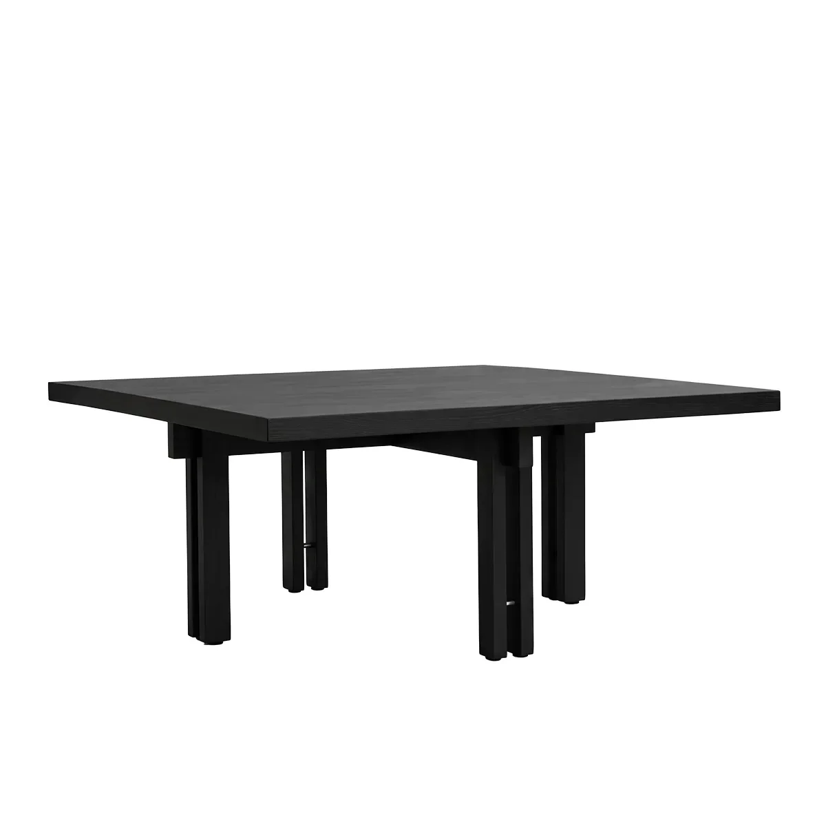 101 Copenhagen, Sofabord i eik 80x80 Plinth Coffee Black Oak