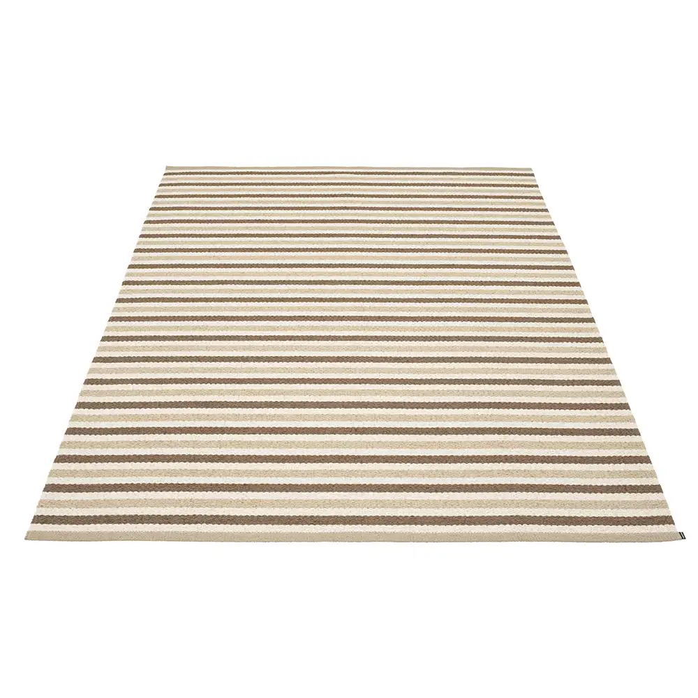 Pappelina, Teo matte 180x260 cm Brown/Beige/Vanilla