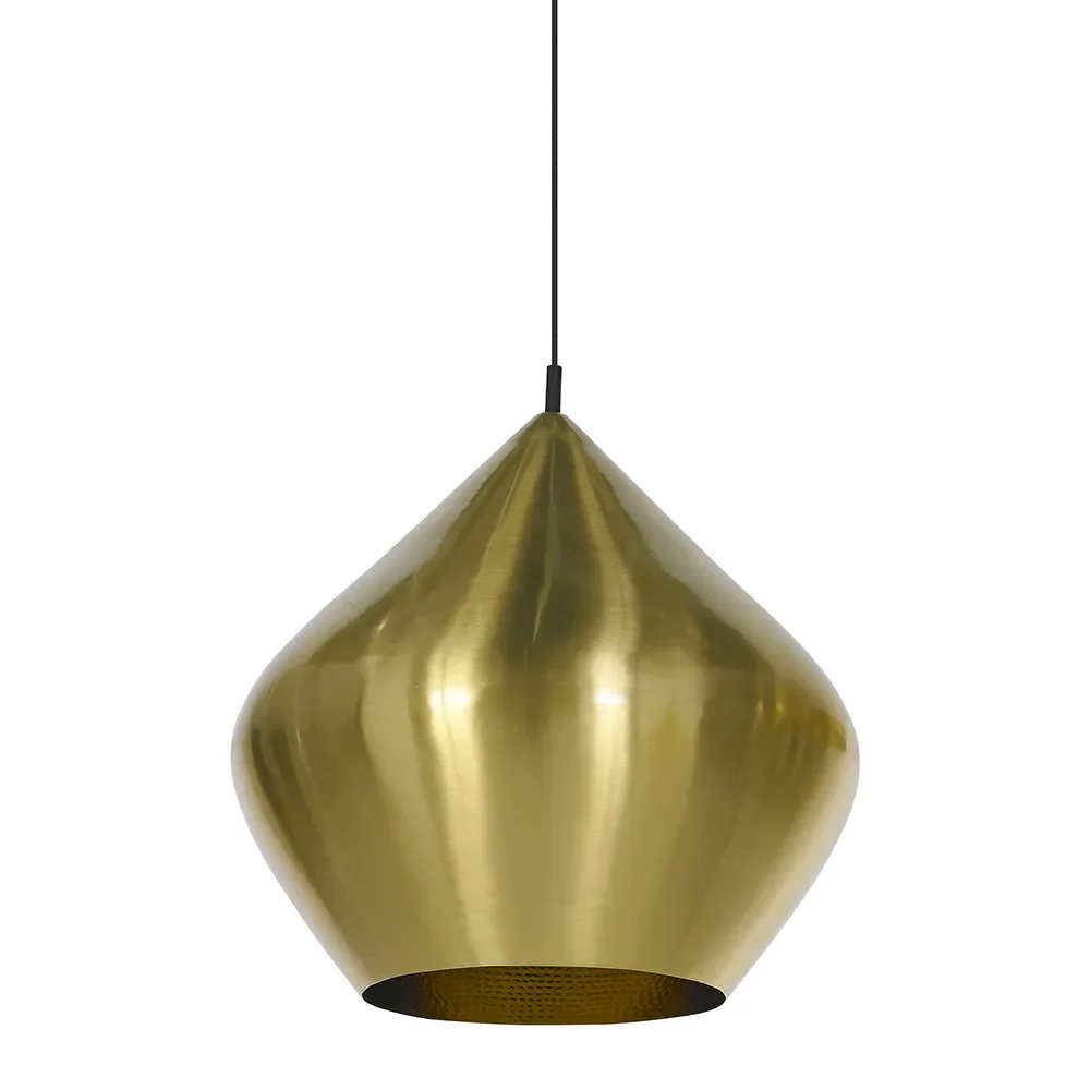 Tom Dixon, Beat Pendant Stout Brass LED