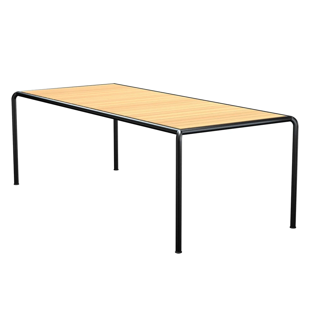 Houe, AVANTI Spisebord 222x98 cm furu/sort