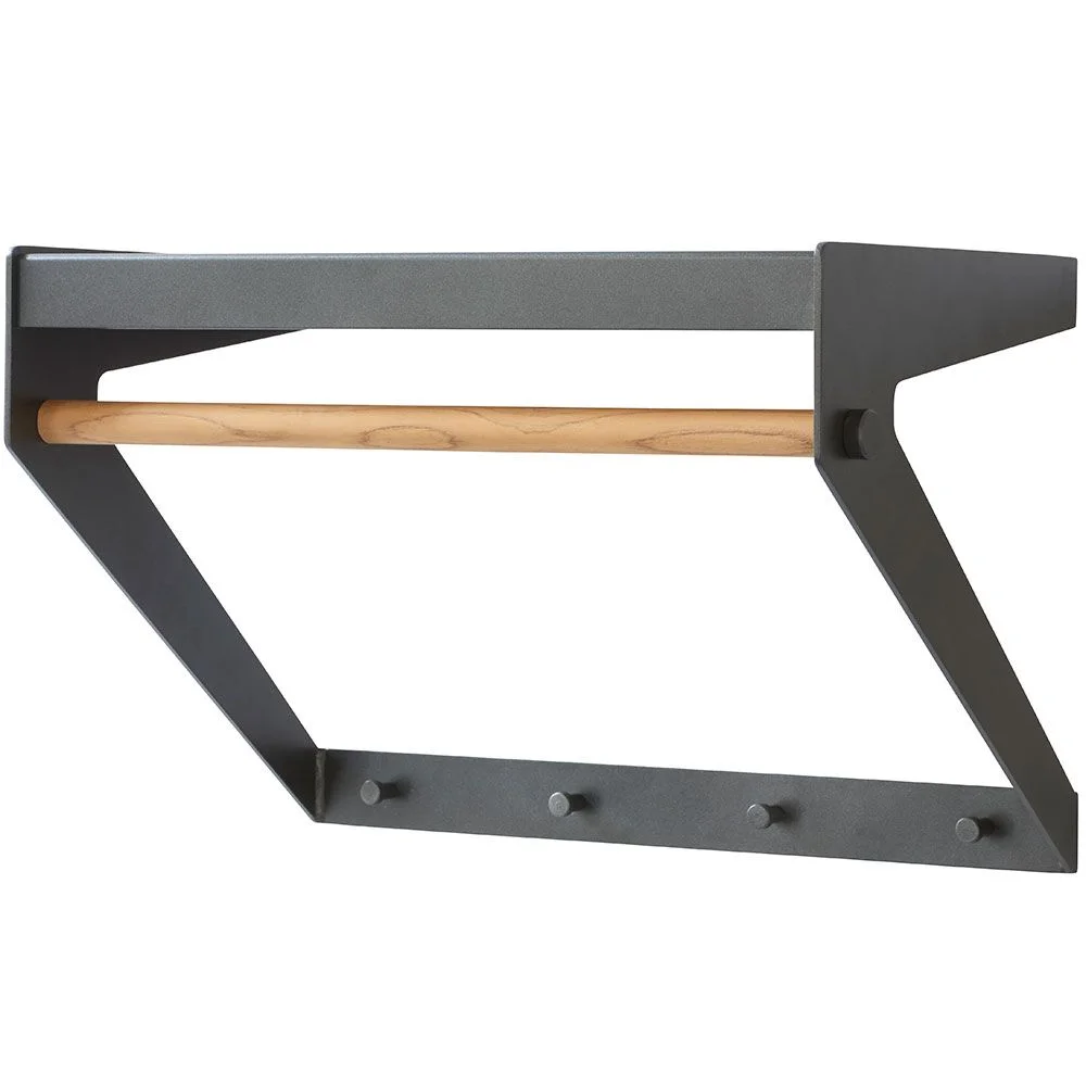 Cane-line, Copenhagen Klesstativ Lava Grå / Teak