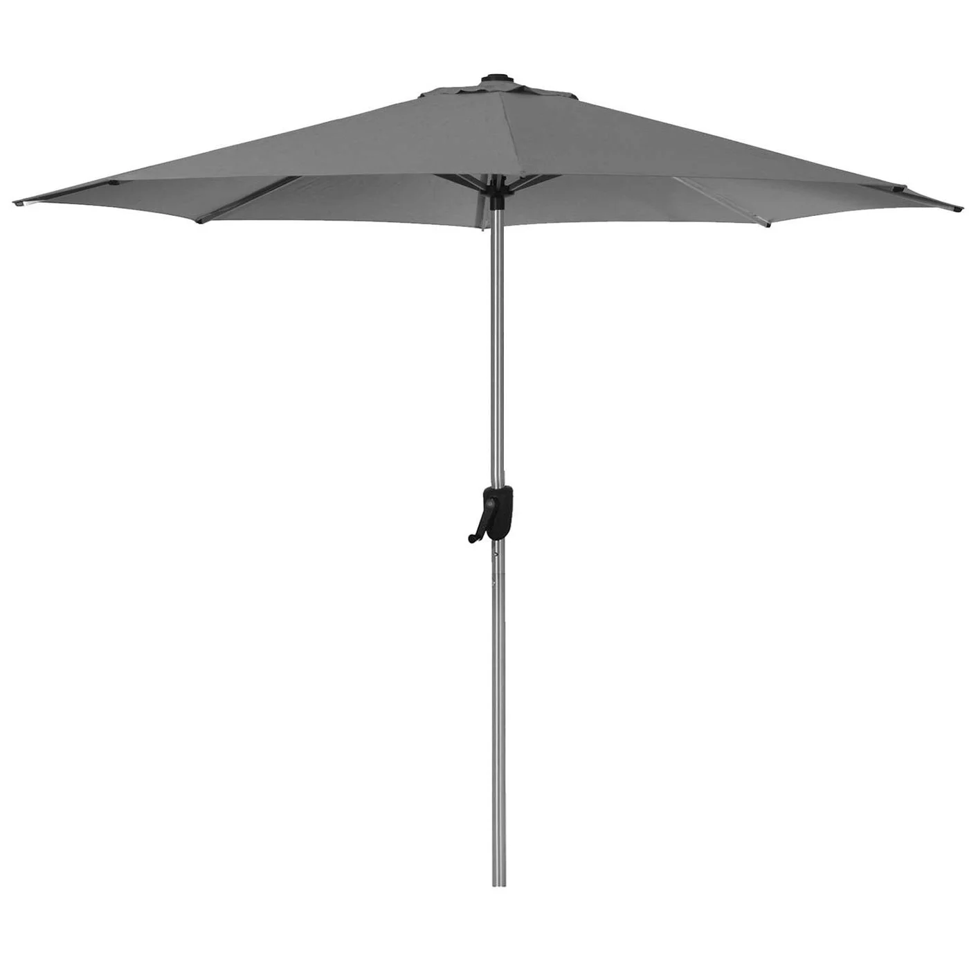 Cane-line, Parasoll med stoff Ø300 cm Antracitt