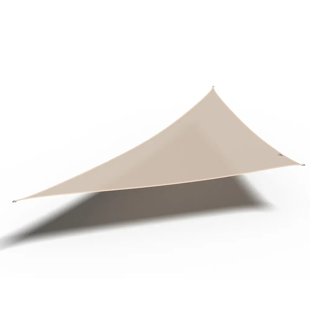 Platinum Sun & Shade, Coolfit solseil trekantet 90° 500x710cm off-white