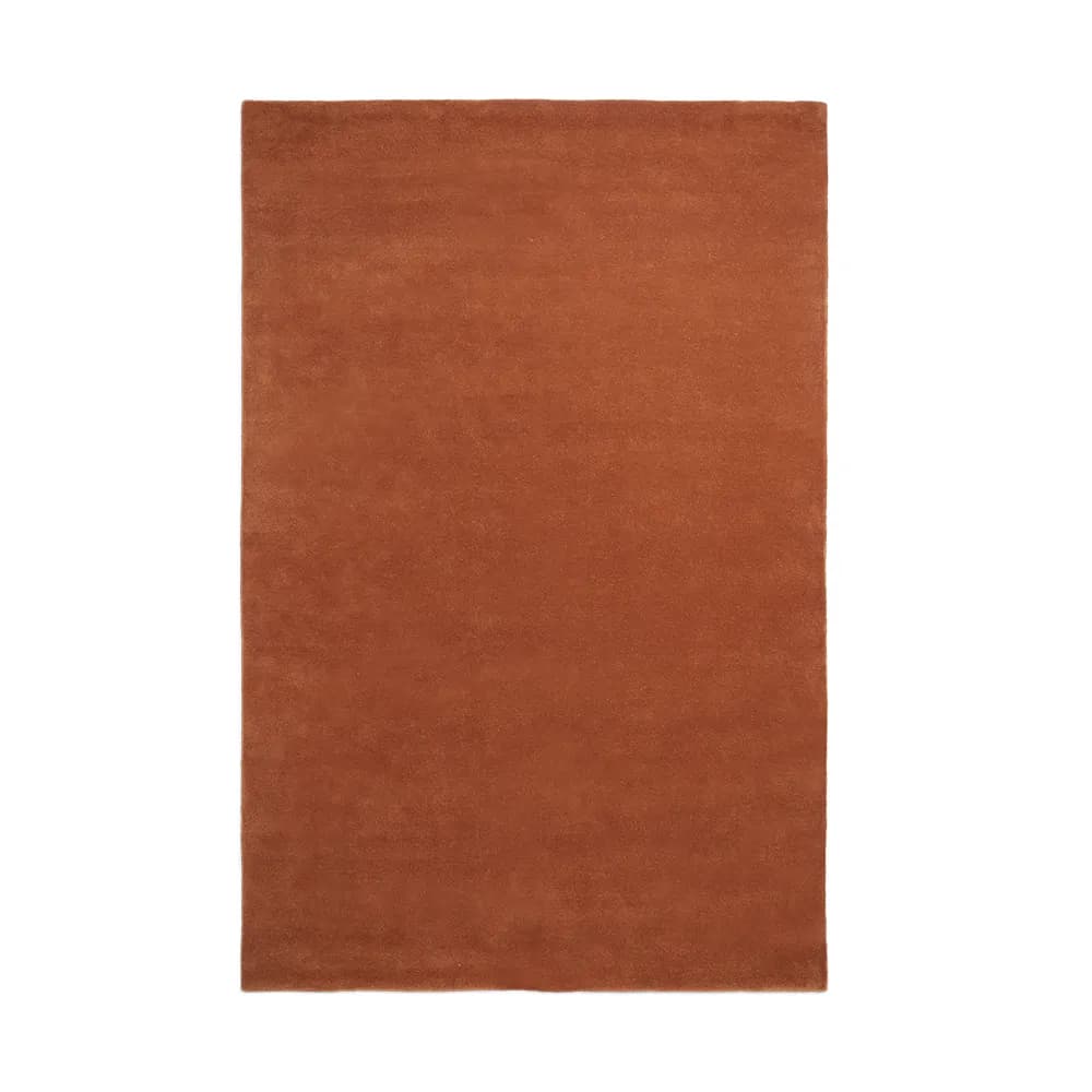 Ferm Living Stille tuftet teppe Red brown, 200x300 cm
