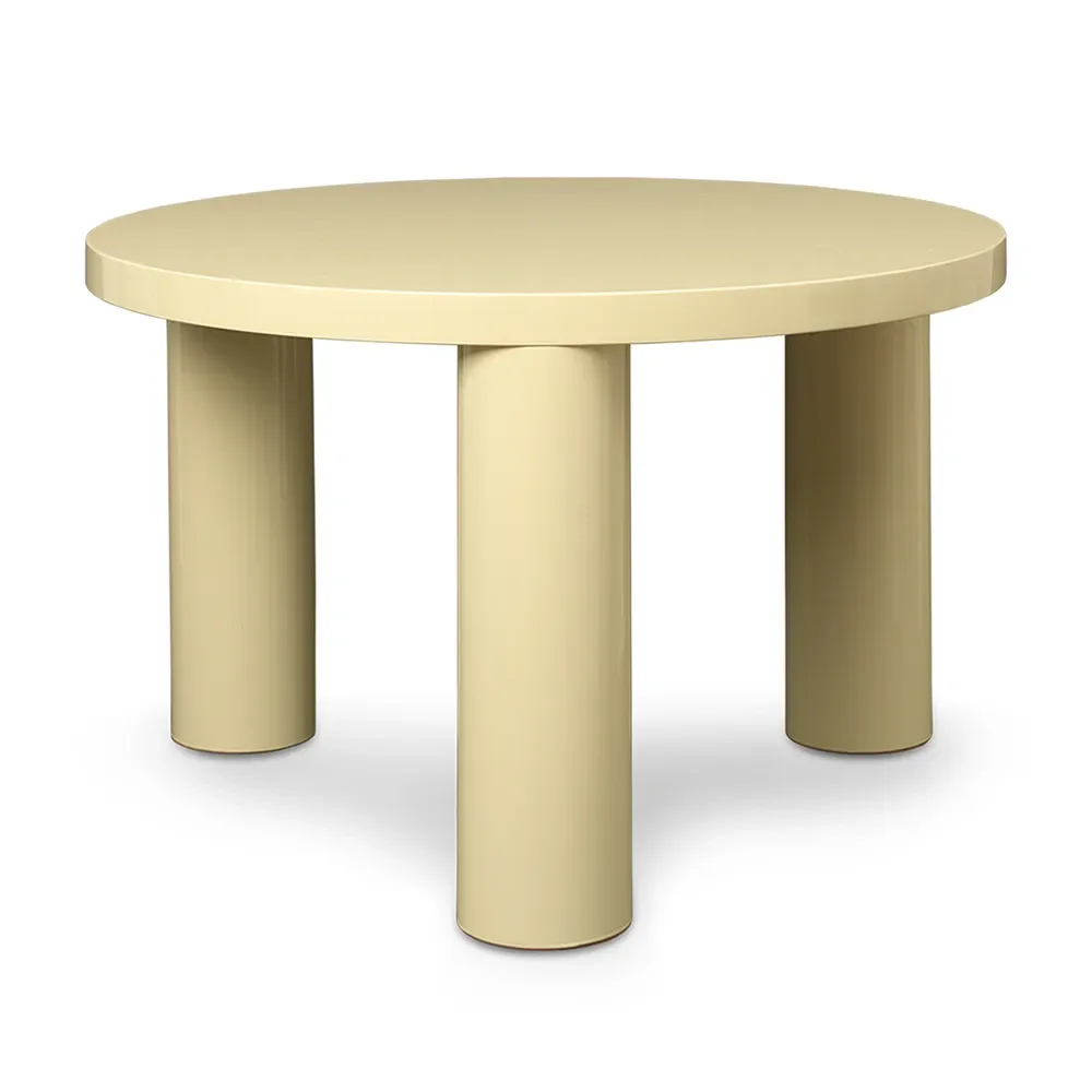 Ferm Living Post salongbord small Ø 65 cm Lemonade