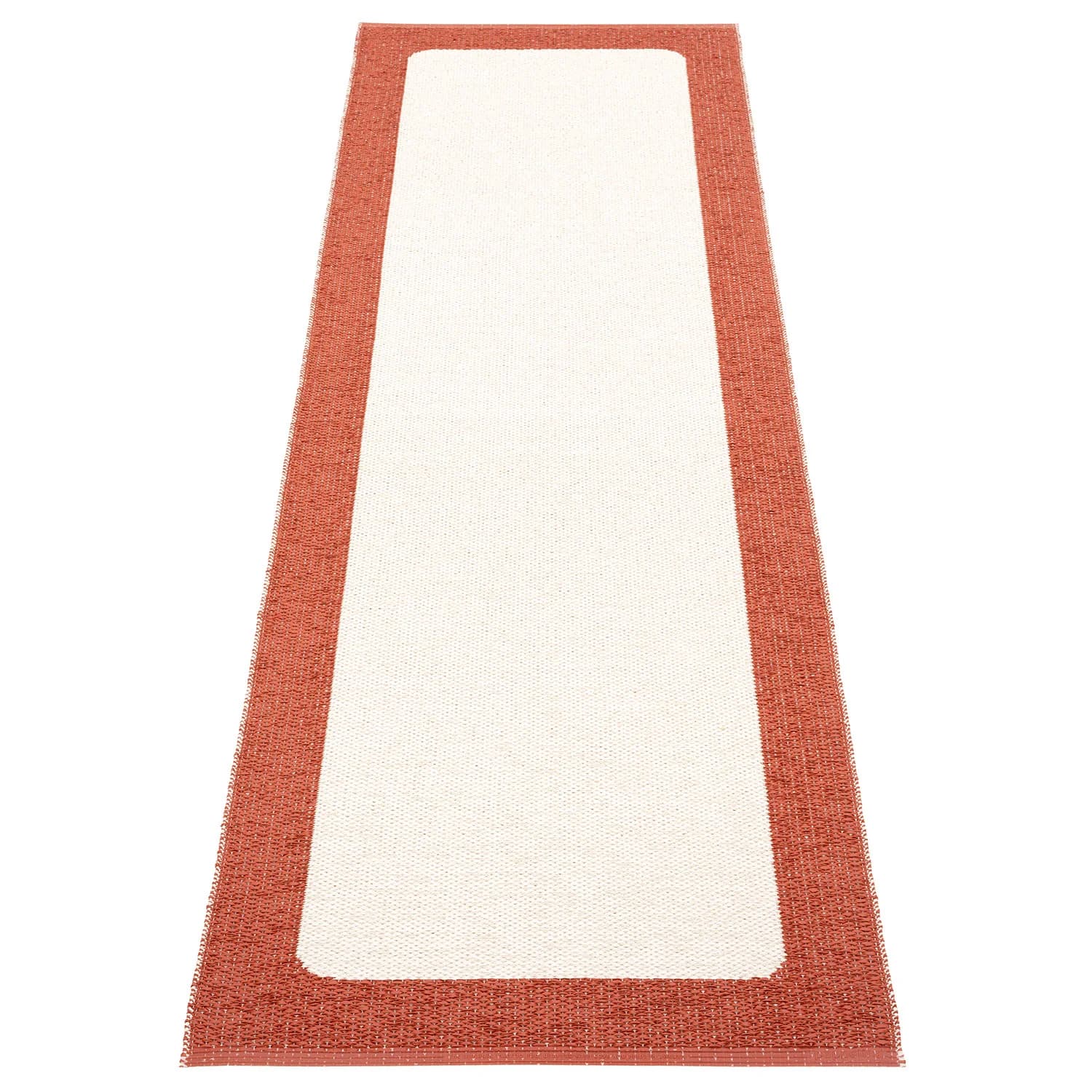 Pappelina, Ilda matte 70x240 cm brick / vanilla