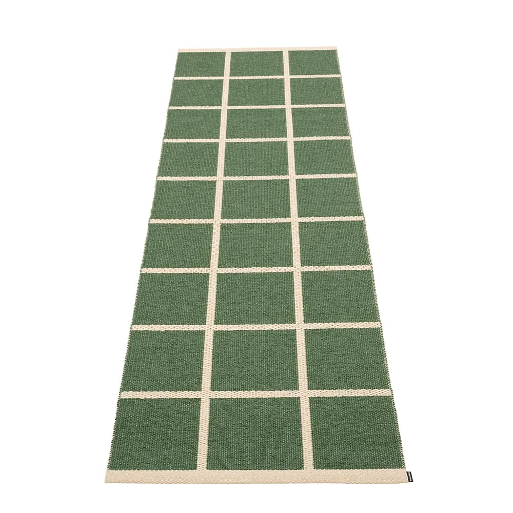 Pappelina, Vevd Teppe Criss Leaf 70x225 cm