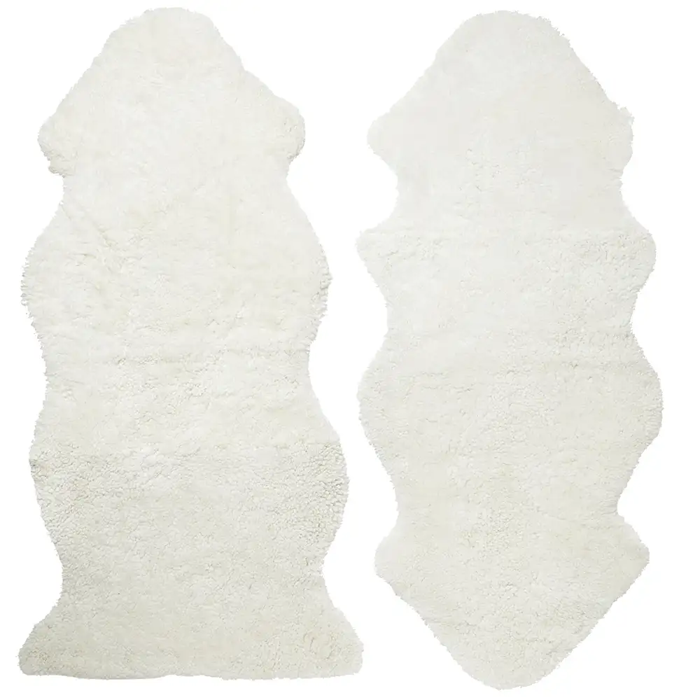 Skinnwille, Curly fåreskinn 1,5 White
