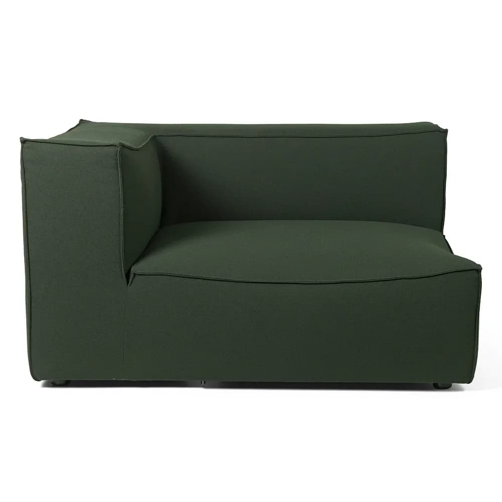 Ferm Living, Catena Sofa Armrest Left L400 - Grain - Dark Green