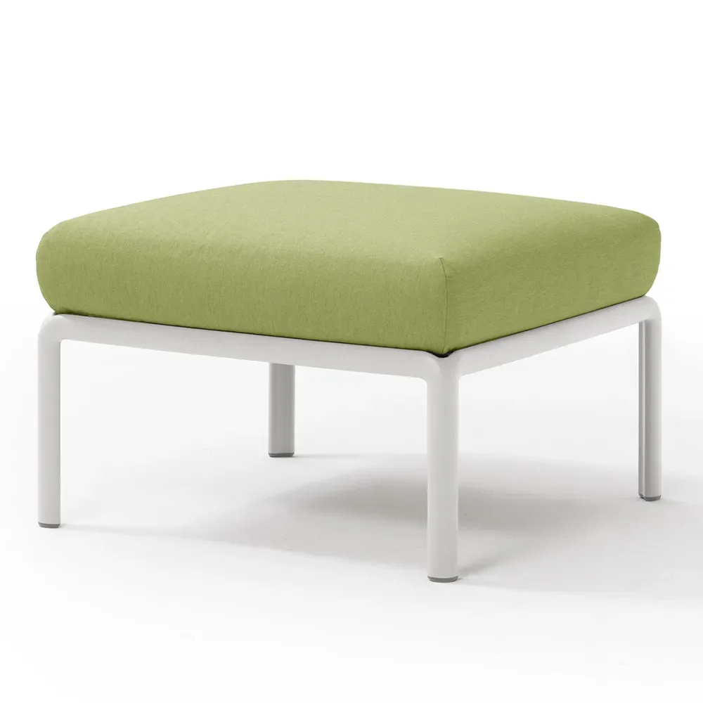 Nardi, Komodo fotskammel White - Avocado Sunbrella