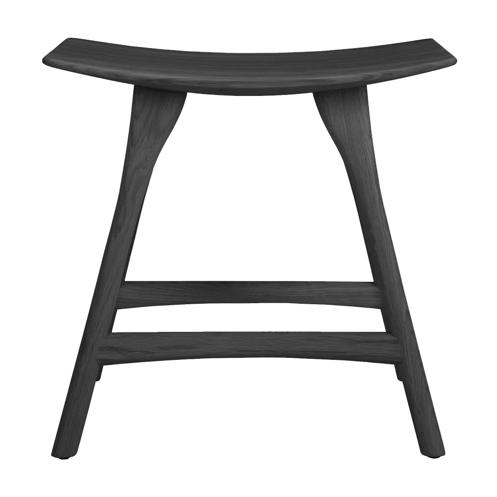 Ethnicraft, Osso Stool Svartlakkert eik