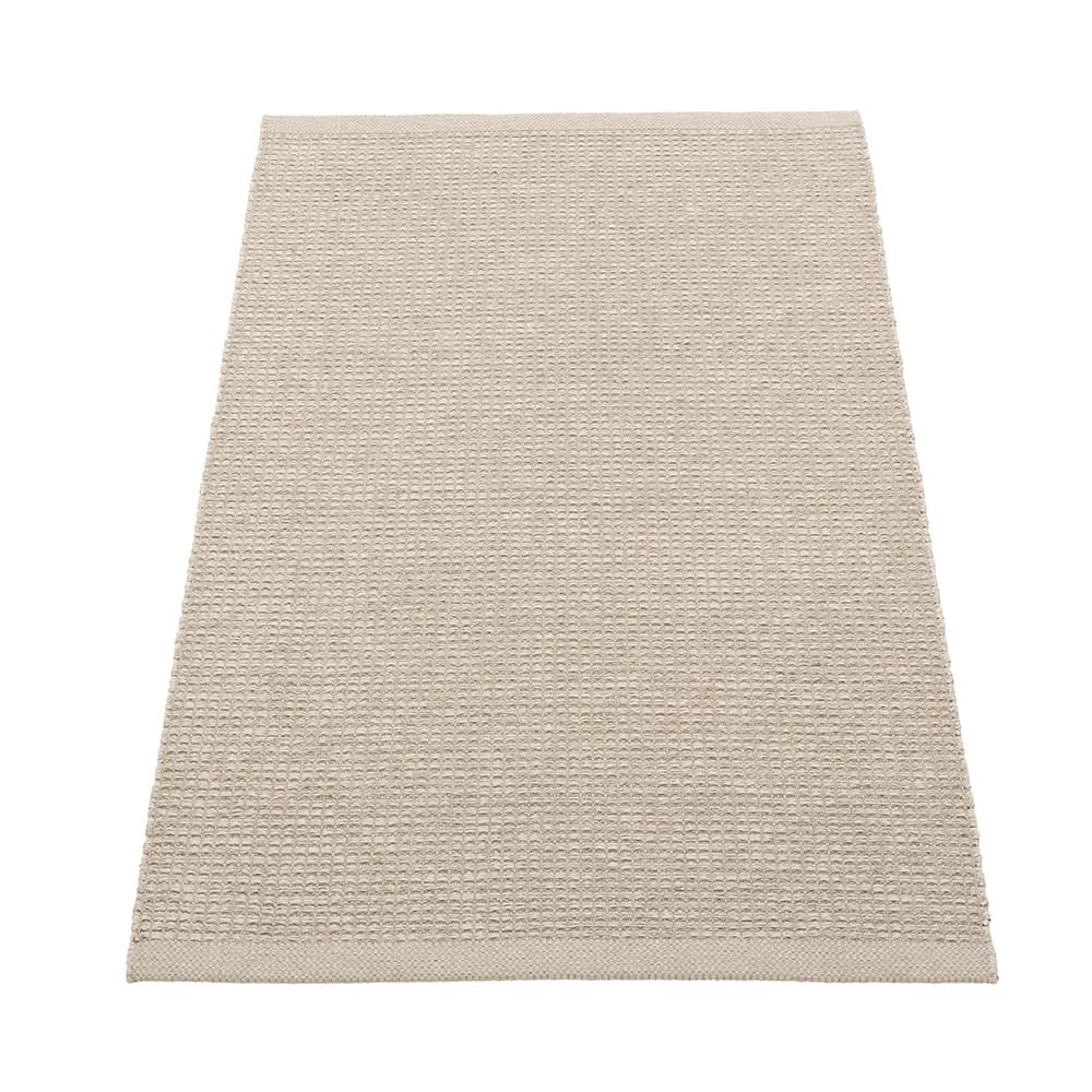 Pappelina, Emm teppe 70 x 120 cm Linen/Linen Metallic