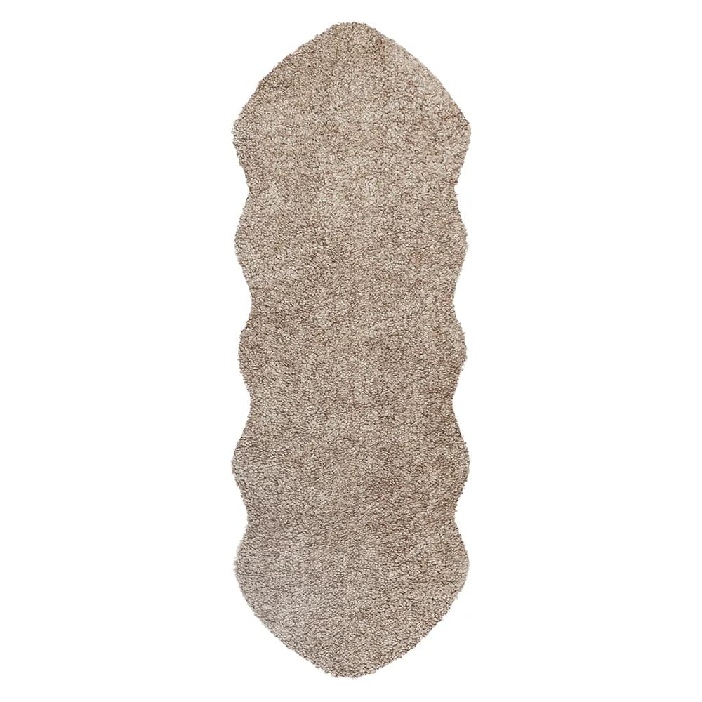 Skinnwille, Lumme teppe 60x180 cm Toffee